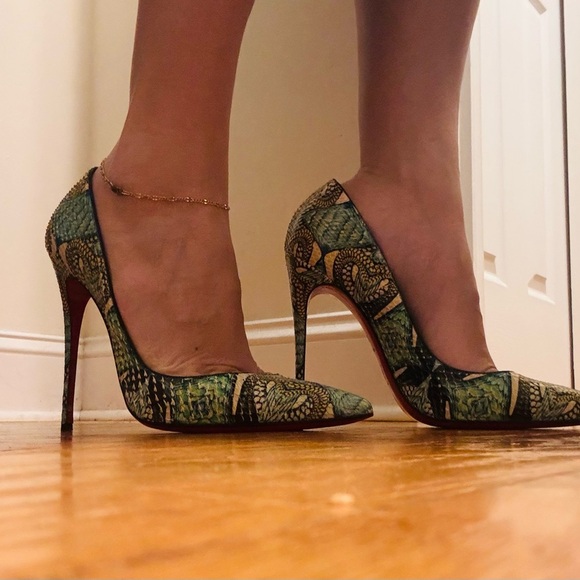 Christian Louboutin Python Heels - Picture 10 of 10